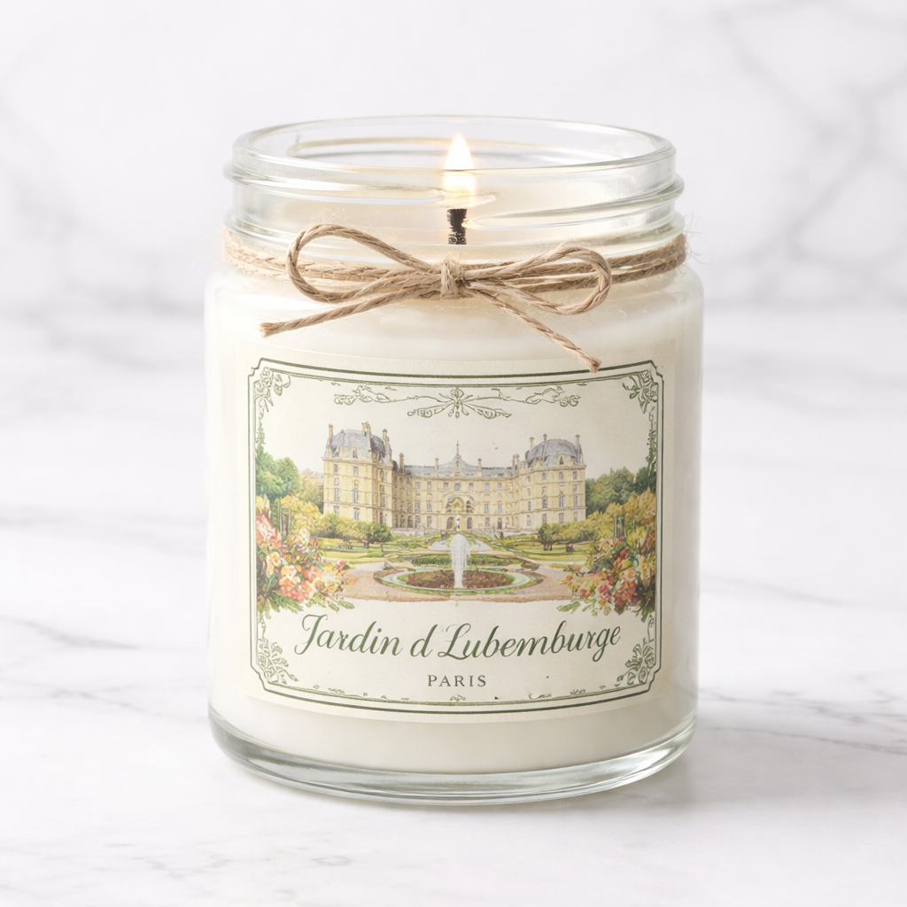 Bougie parfumée Jardin du Luxembourg
