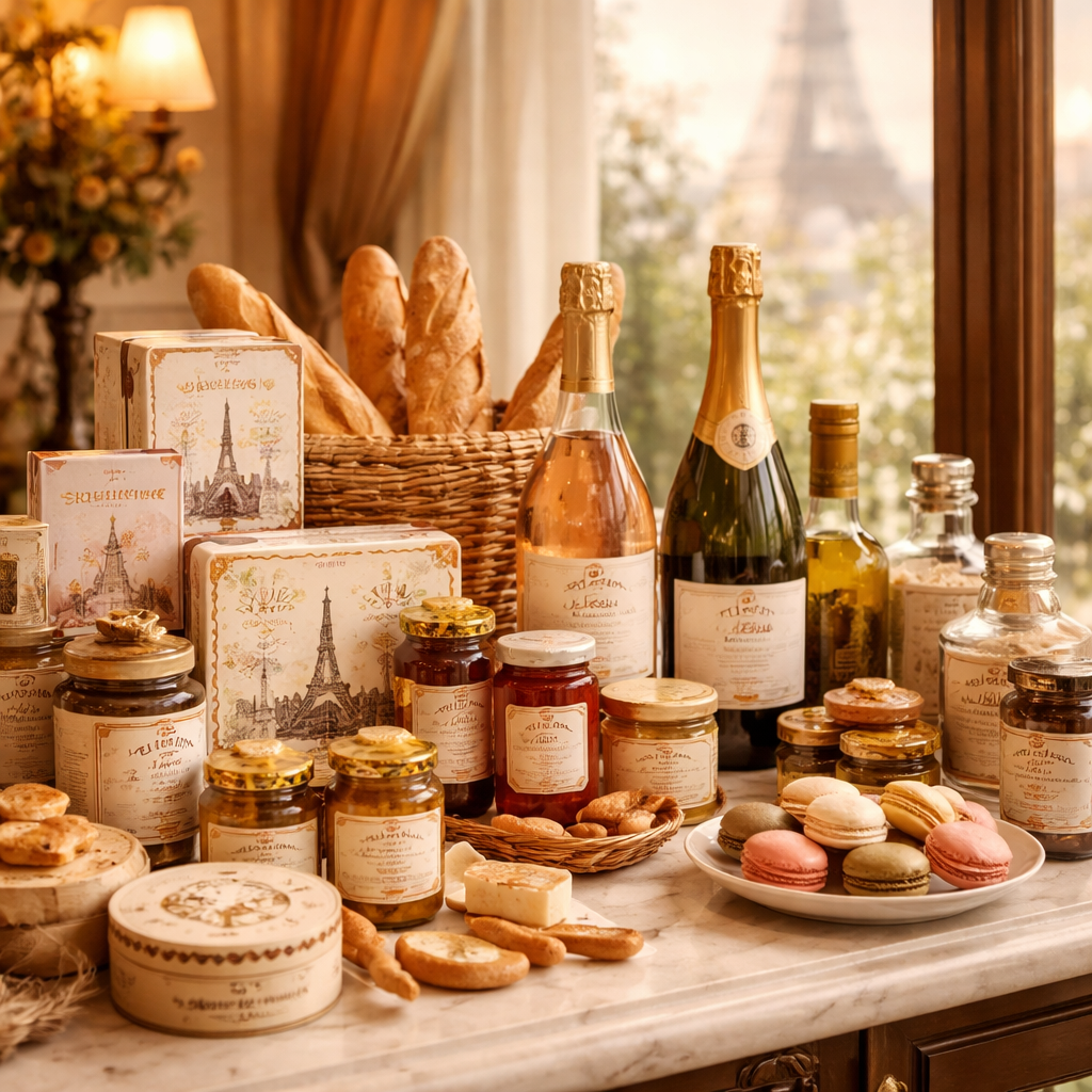 Coffrets gourmands et specialites parisiennes