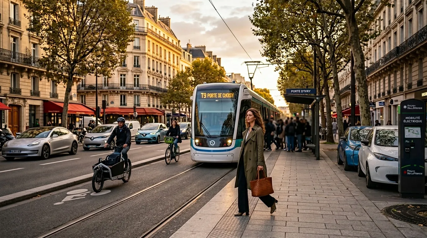 Évolution du parc automobile dans le Grand Paris : démotorisation et verdissement des ménages