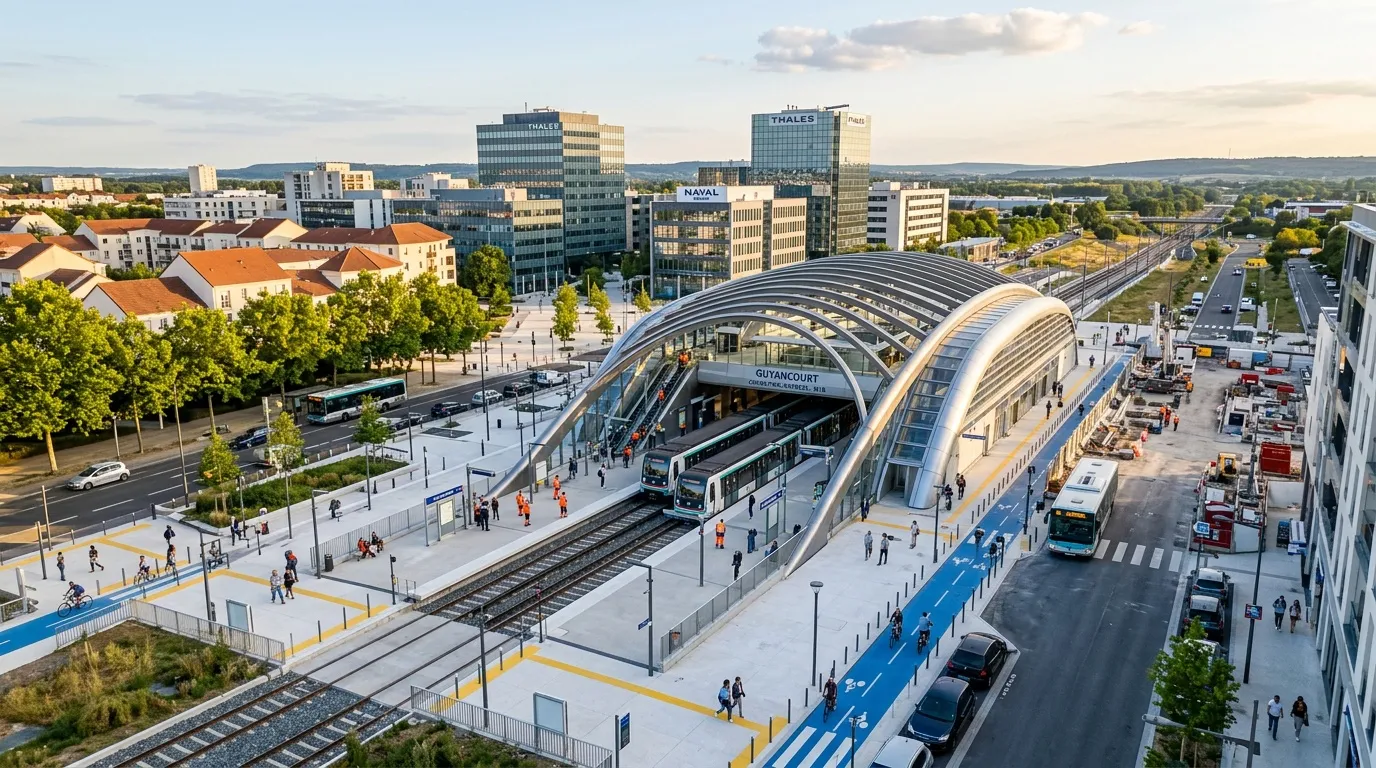 Ligne 18 du Grand Paris Express : transformation de Guyancourt en Yvelines