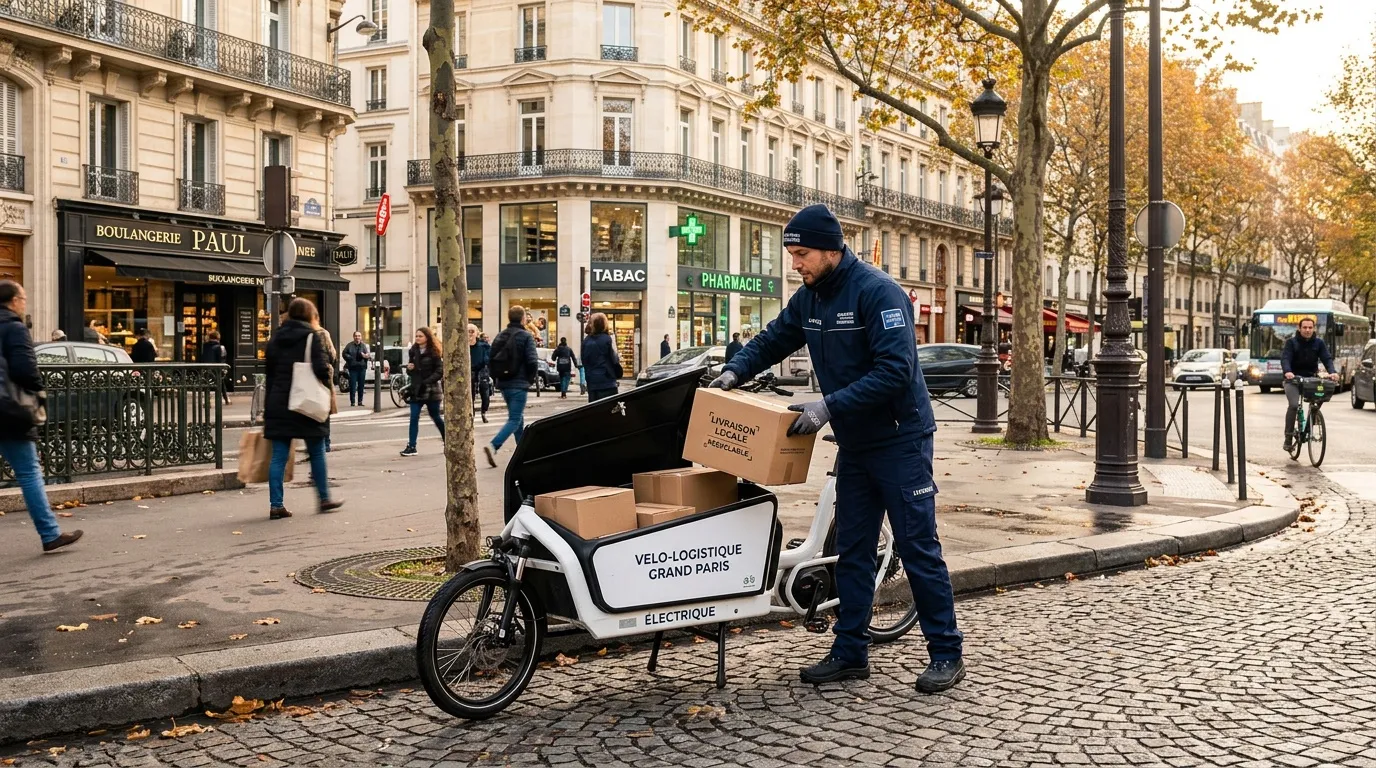 Logistique du dernier kilomètre : l'approche Grand Paris