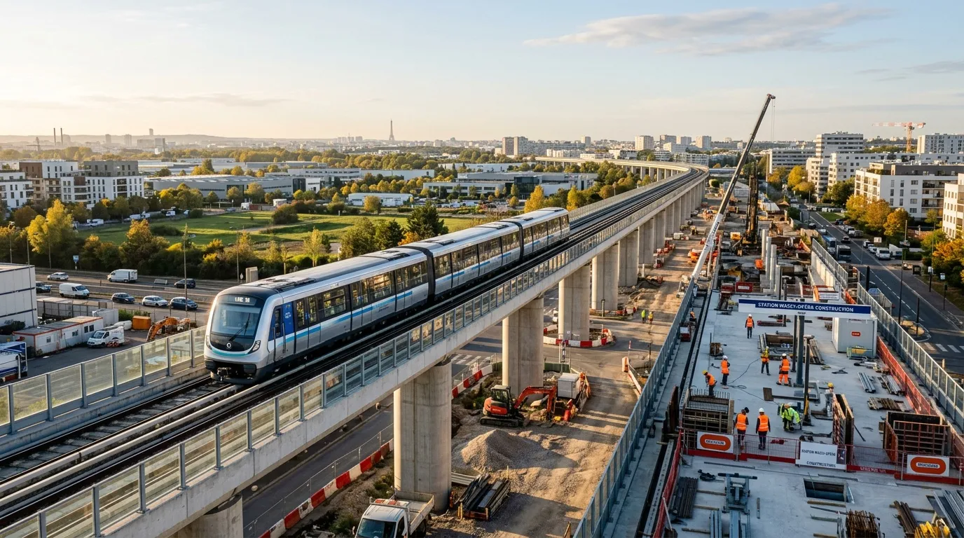 Grand Paris Express ligne 18 : avancées majeures