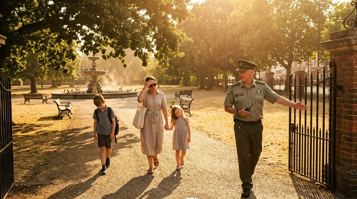 Fortes chaleurs : fermeture tardive des parcs