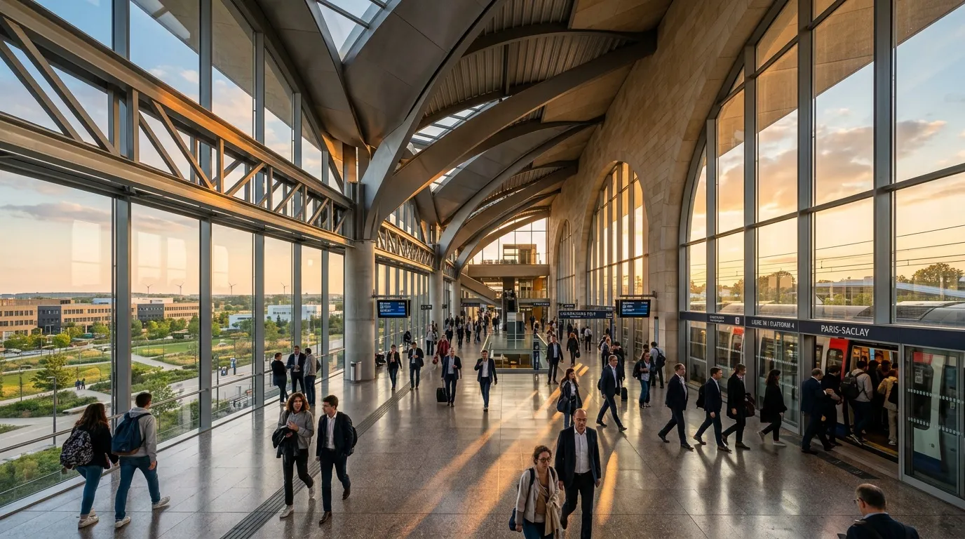Gare Christ de Saclay : le nom qui frappe le Grand Paris