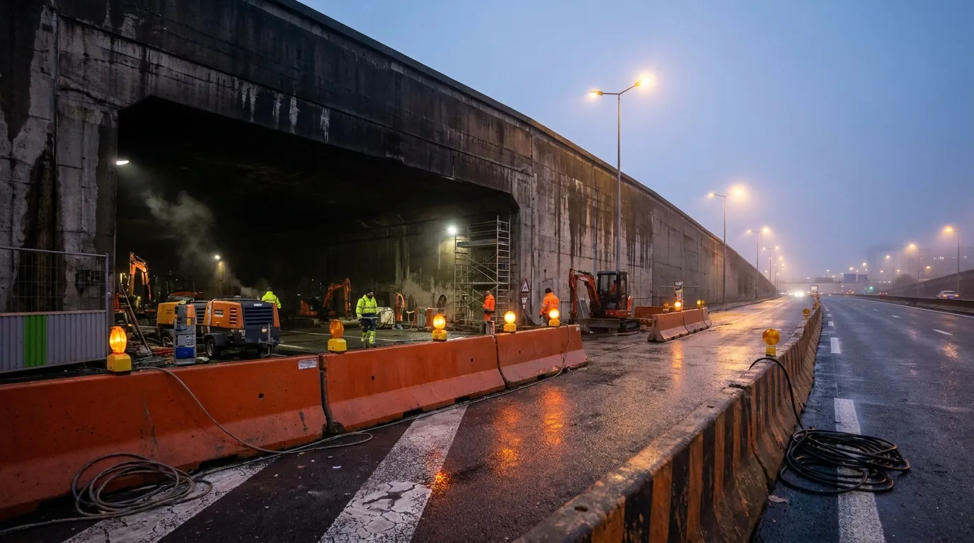 Tunnel Saint-Cloud A13 : fermeture Paris-province novembre 2026