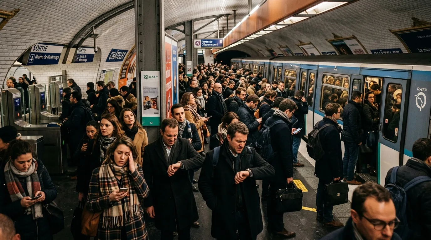 Transports Île-de-France : perturbations métro RER