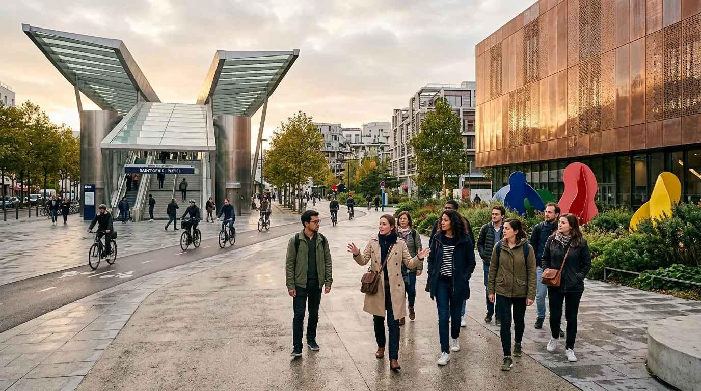 Tour piéton Grand Paris Express : découvrez l'archipel culturel