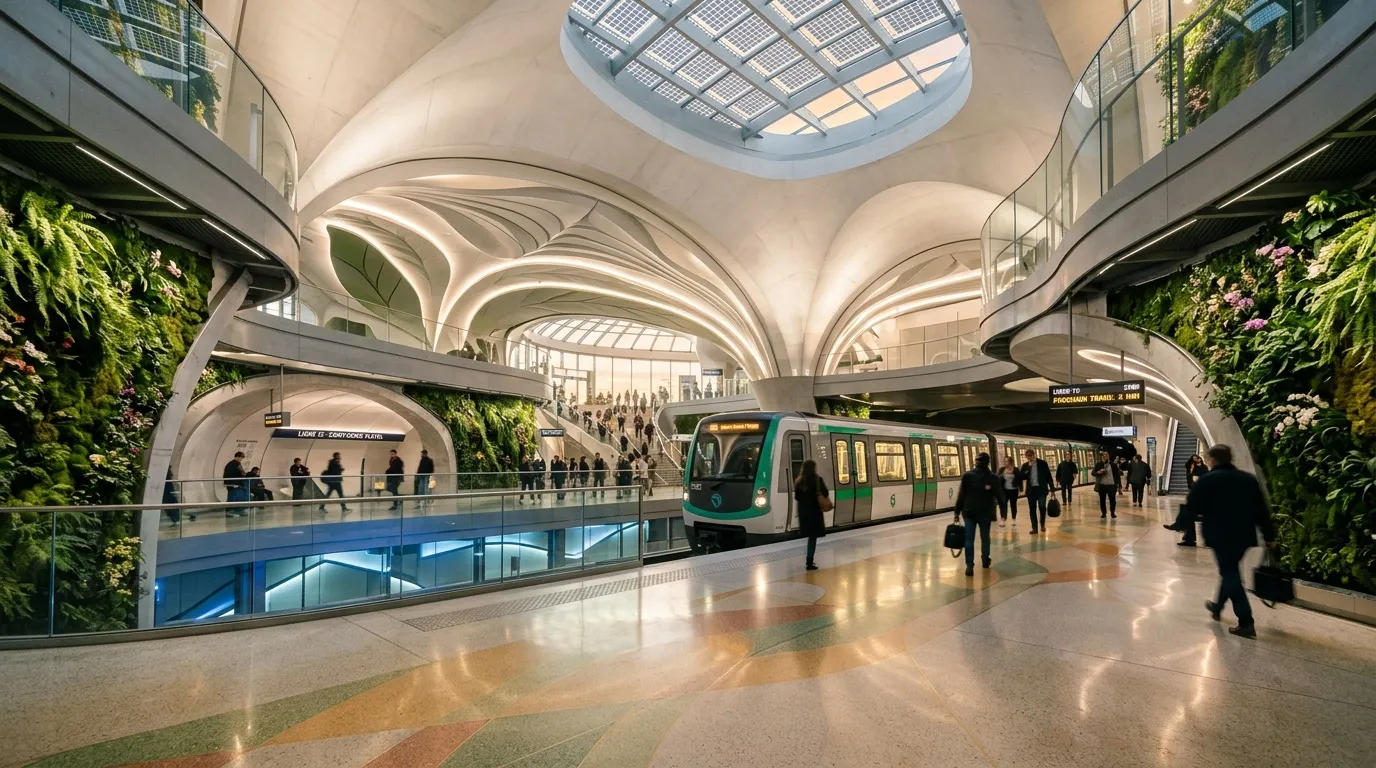 Gares du Grand Paris Express : défi énergétique et environnement des quartiers