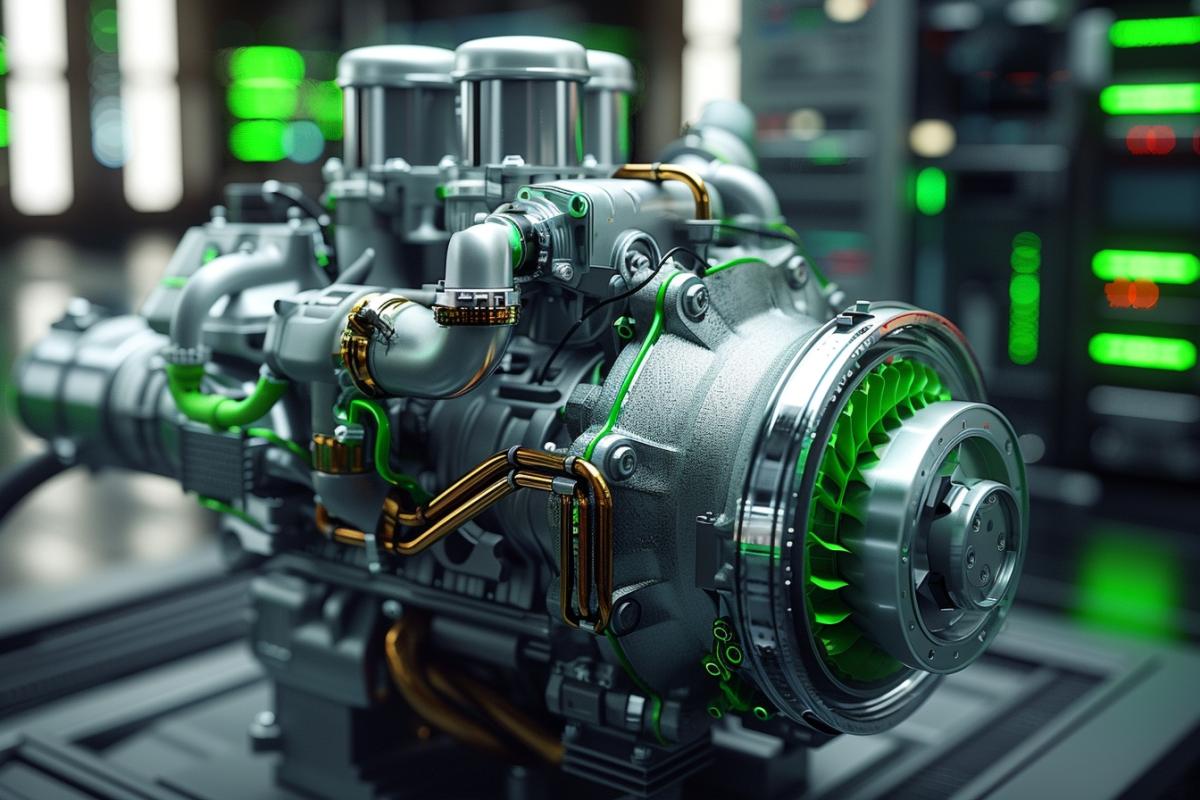 Découvrez le premier moteur 440 ch non polluant qui émet uniquement de la vapeur d'eau