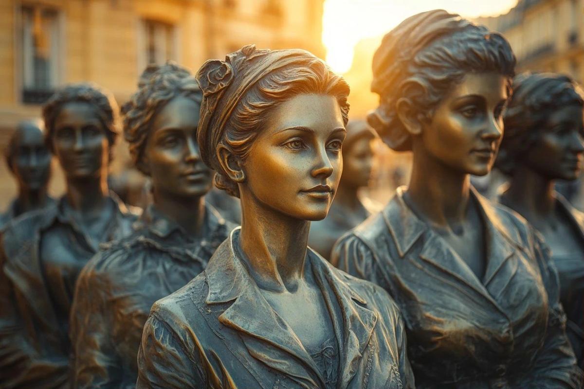 Dix femmes illustres mises à l'honneur sur la rue de Paris : un hommage au féminisme historique