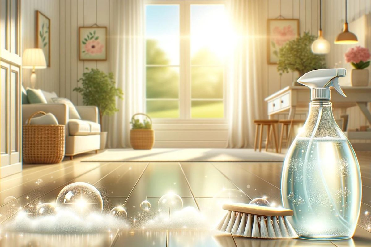 Révélation ménage : la mixture simple pour un sol éclatant et apaisant!