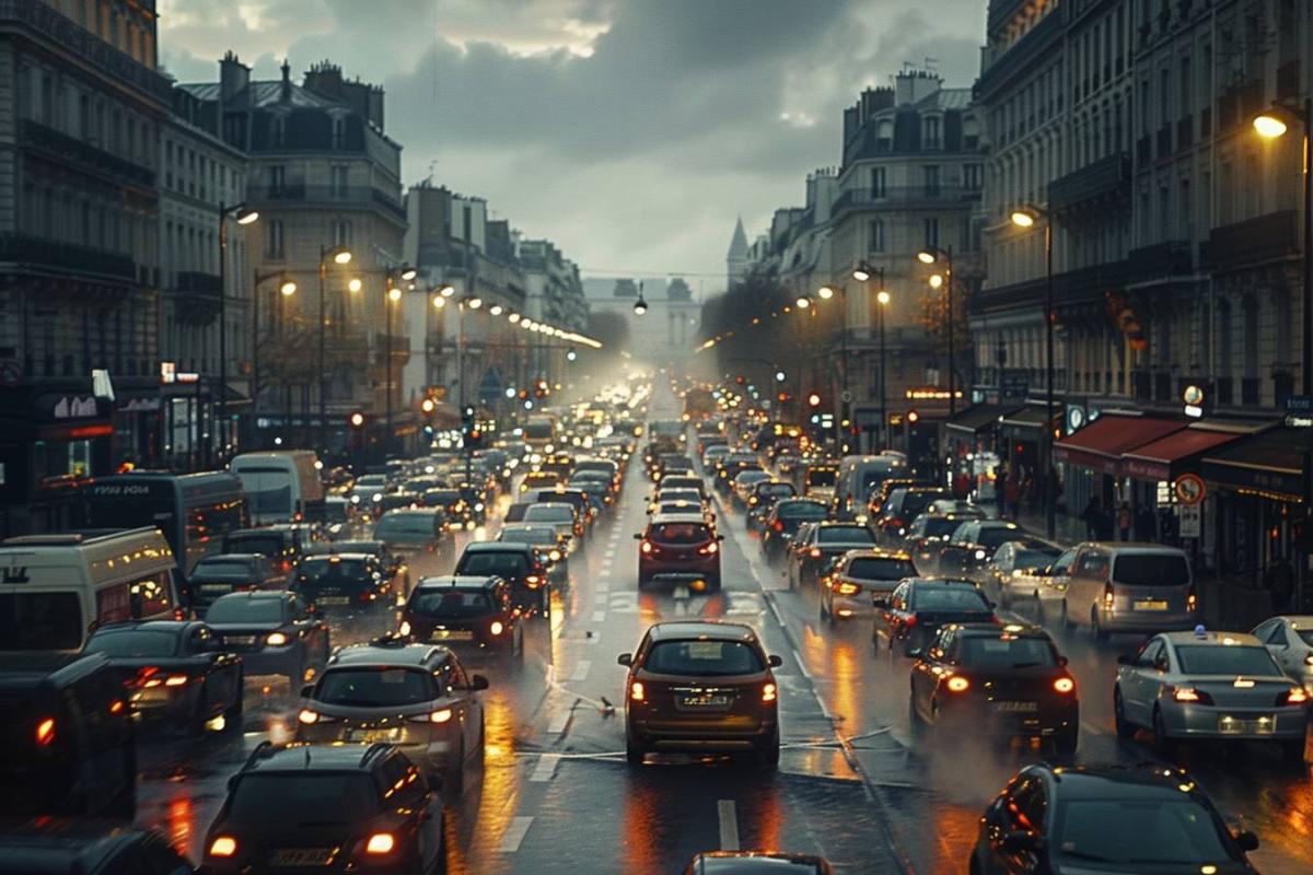 Paris détrônée : une autre ville française devient la capitale des embouteillages