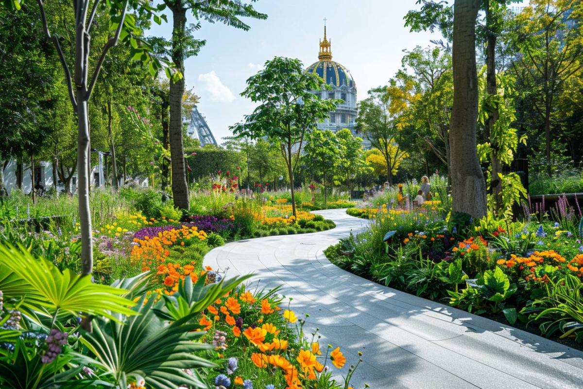 Paris : le parvis de l'Hôtel de Ville se transforme en forêt urbaine innovante