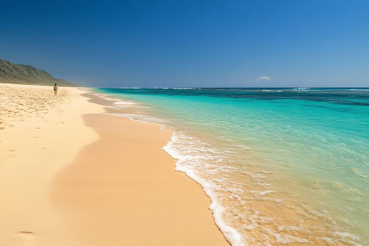 Pas besoin d’aller aux Maldives : cette plage française offre une eau turquoise et un sable immaculé