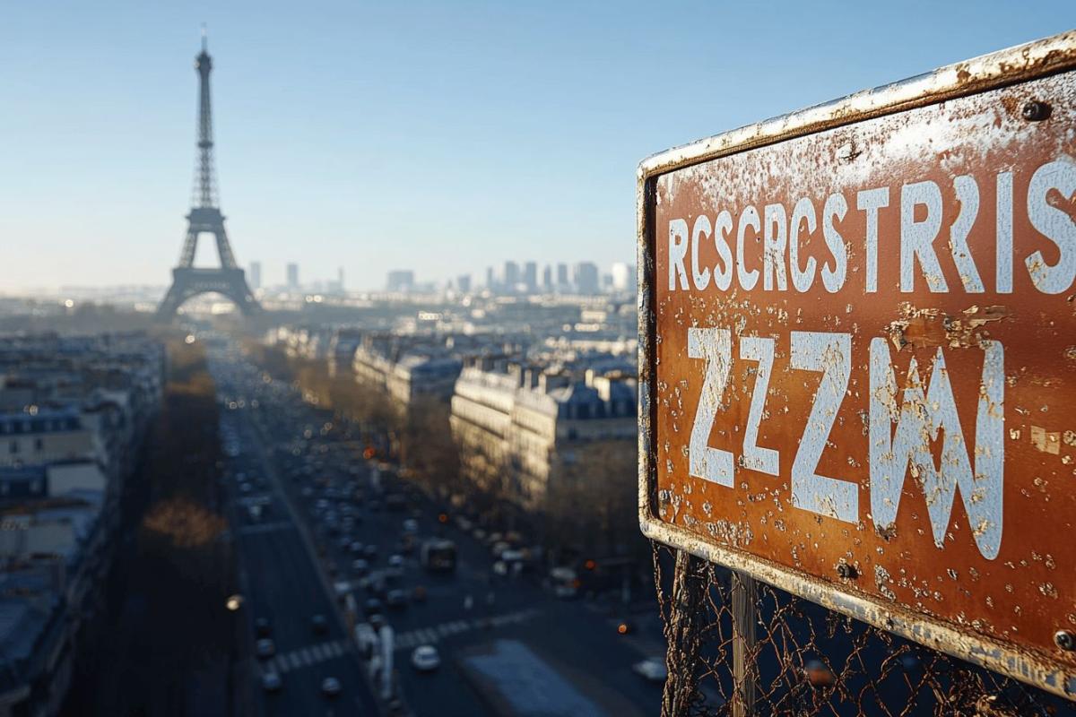 La Zone à Trafic Limité en vigueur dans le centre de Paris : tout ce que vous devez savoir